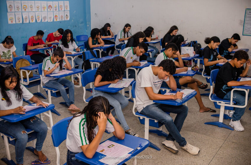  Mais de 18 mil alunos da rede municipal de Parauapebas realizaram provas da 1ª etapa da Olimpíada de Matemática