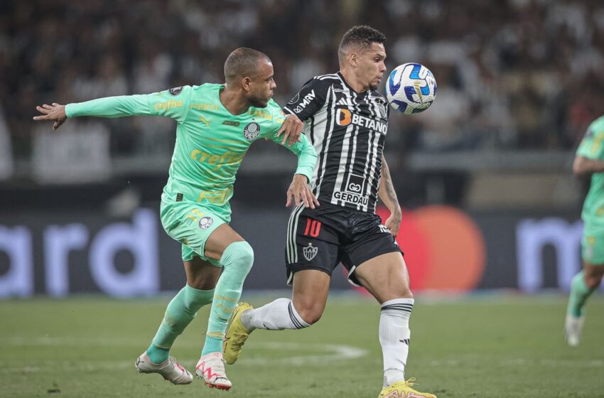  Palmeiras e Atlético-MG jogam por vaga nas quartas da Libertadores