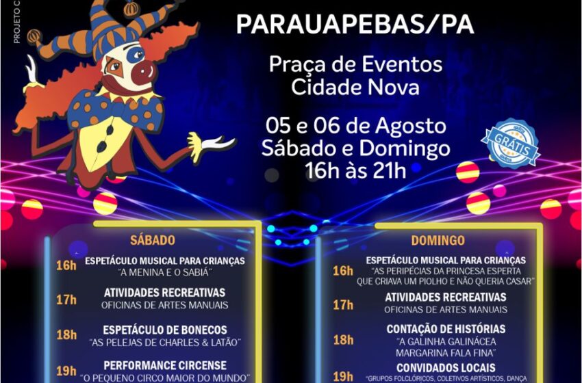  Caravana do Ciclomáticos Emcena chega ao Pará  e promove espetáculos gratuitos na área Parauapebas