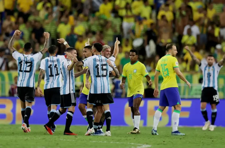  Brasil perde de 1 a 0 para Argentina no Maracanã