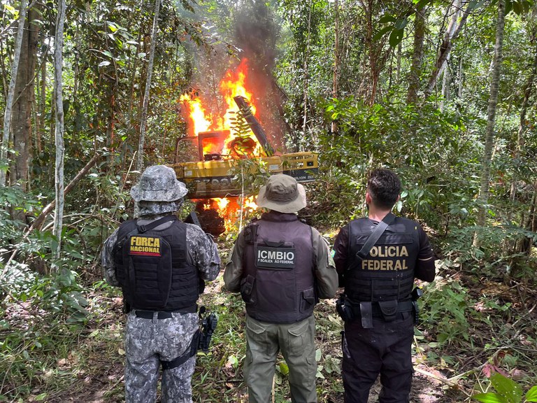  Polícia Federal deflagra a Operação Ararajuba para reprimir o garimpo ilegal no Pará