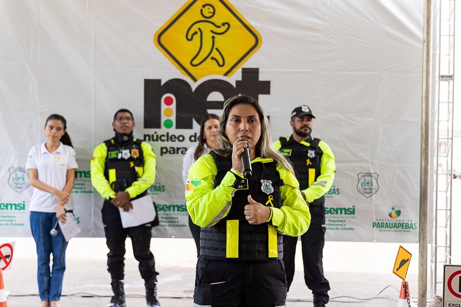  Movimento Maio Amarelo sensibiliza comunidade sobre necessidade da paz no trânsito em Parauapebas
