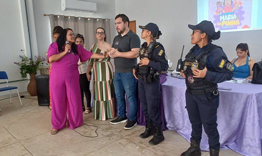 Projeto “Maria da Penha na Minha Escola” é lançado em Parauapebas para prevenir a violência contra a mulher