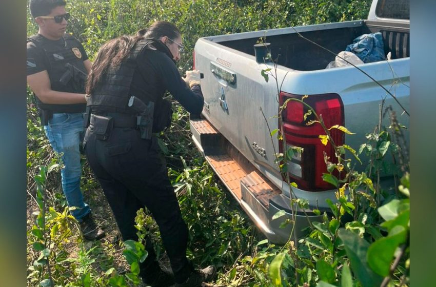  Polícia localiza caminhonete de pai e filho assassinados no PA