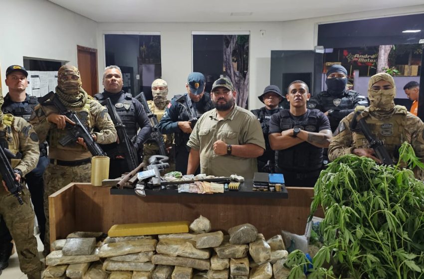 Inteligência da Prefeitura de Parauapebas guia PM e Polícia Penal em apreensão recorde