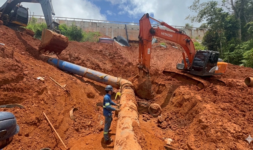  Comunicado – Atualização sobre interligação de nova adutora da ETA 02