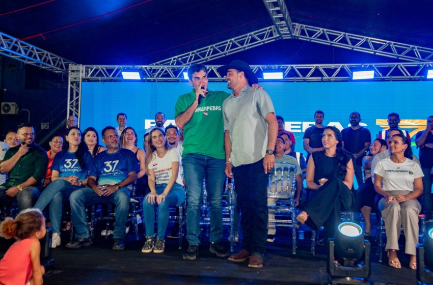  Helder Barbalho cumpre agenda em Parauapebas com ordem de serviço para creche e parceria na escola cívico-militar