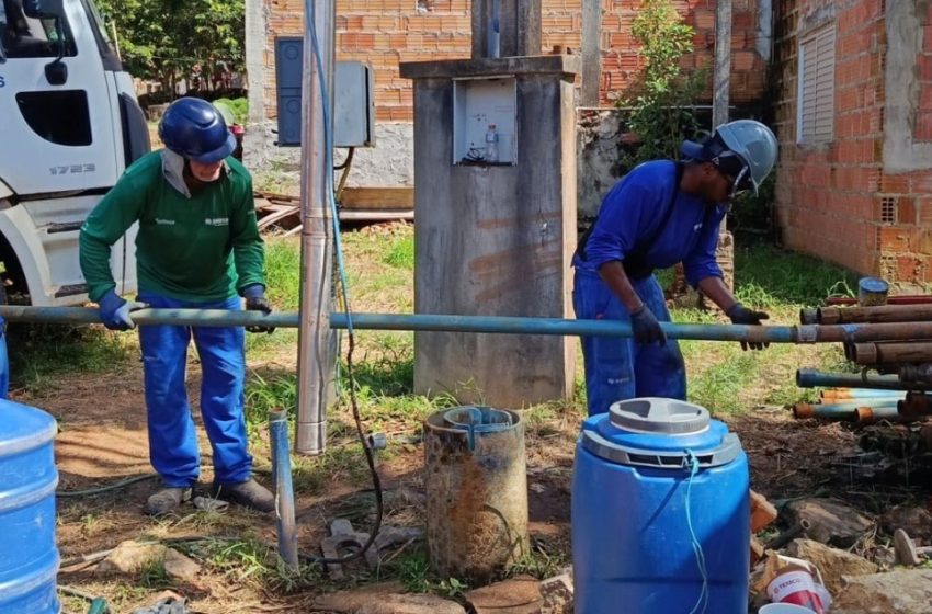  Em Parauapebas, poço do bairro Apoena dobra a produção de água e melhora o abastecimento para 5 mil moradores