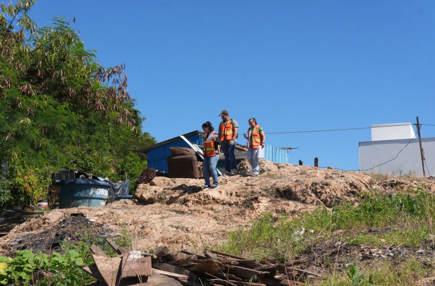 Prefeitura realiza mobilização social para início de obra de contenção de encosta no Liberdade