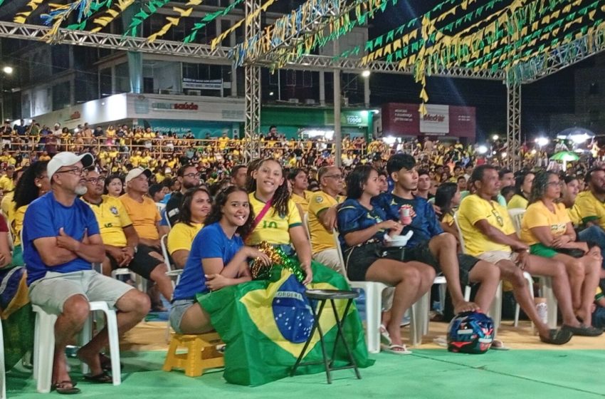  Praça dos Esportes Radicais Vibra com a Paixão Nacional em Parauapebas