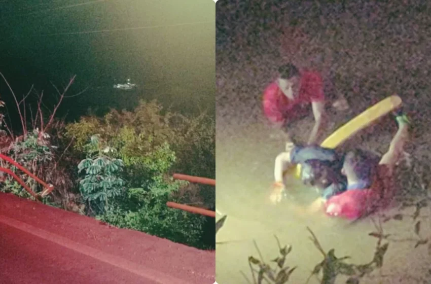 Grave acidente em Eldorado dos Carajás, deixa uma pessoa morta após carro cair em rio na BR-155