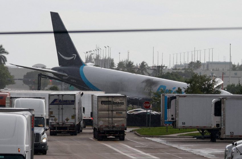 Tragédia aérea em Miami: Acidente com avião de carga da Amazon deixa mortos e feridos