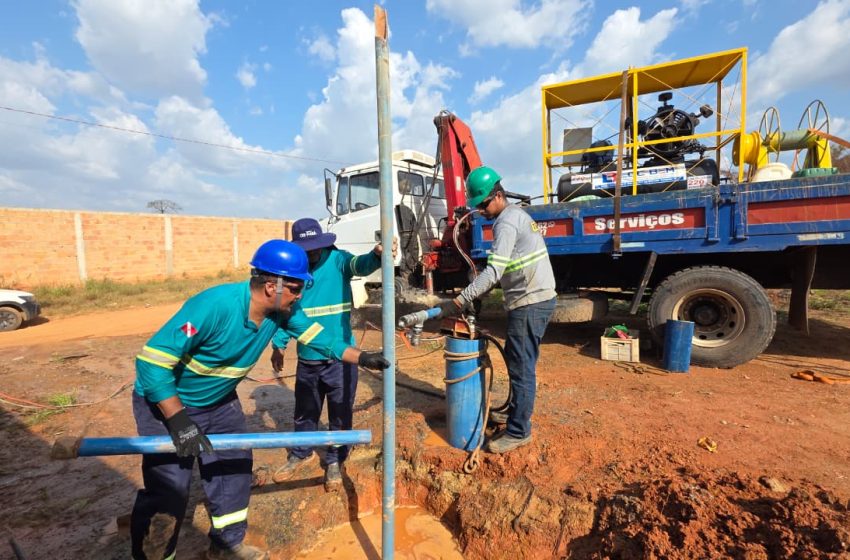  Águas do Pará reativa poços e amplia oferta de água em Parauapebas