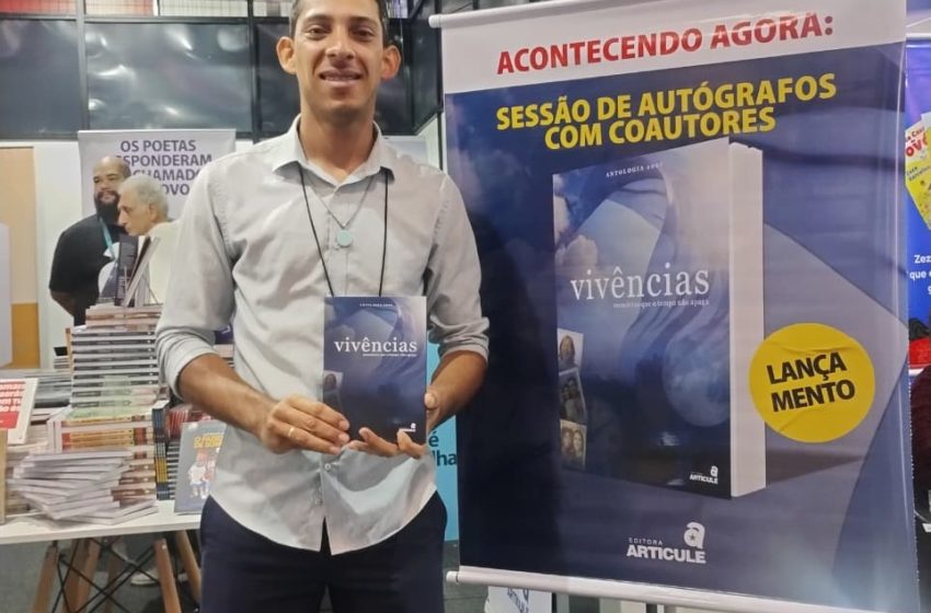  Escritor de Marabá representa o Pará na Bienal do Livro de São Paulo