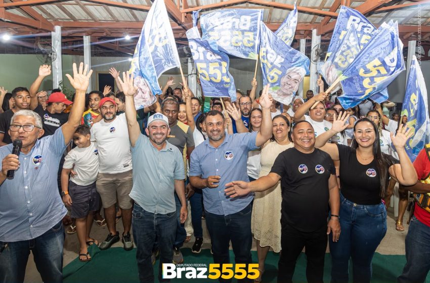  Em viagem pelo sul do Pará, Braz avança no Araguaia e mobiliza apoiadores na VS-10 em Parauapebas