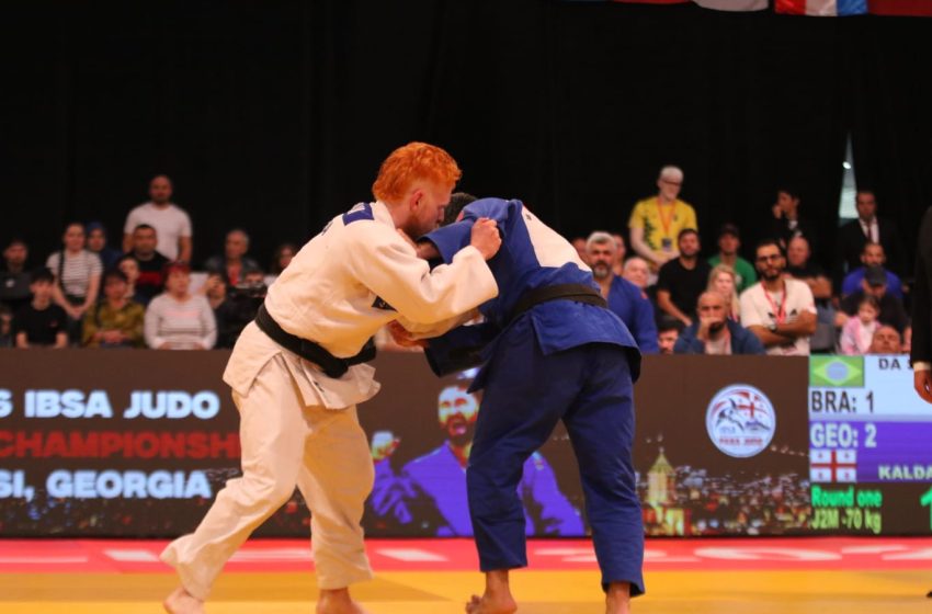 Thiego Marques ajuda Brasil a conquistar medalha de bronze no Mundial de Judô Paralímpico