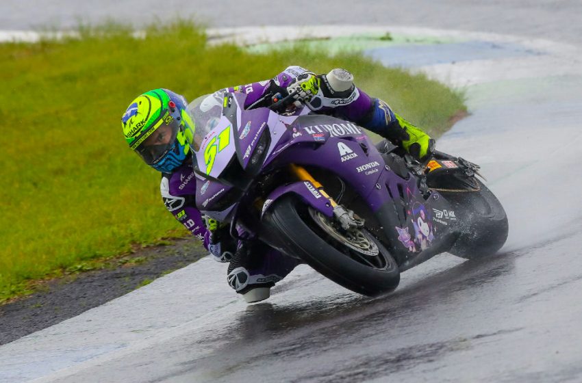  Honda Racing supera pista molhada e desafios técnicos na sexta etapa do MOTO1000GP