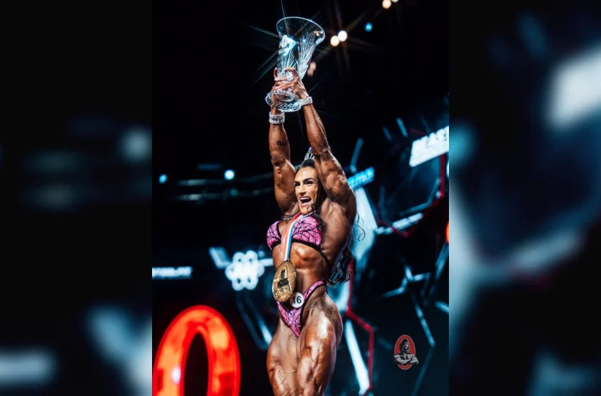 Natalia Coelho conquista o topo do mundo no Mr. Olympia 2026