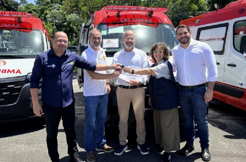 Parauapebas moderniza frota do SAMU com nova ambulância do Novo PAC