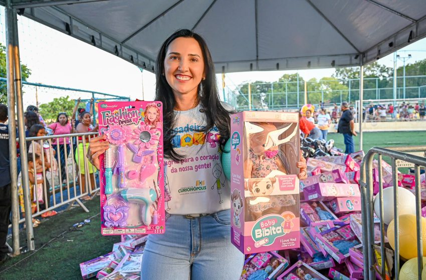 Curionópolis encerra outubro com grande festa para celebrar o Dia das Crianças