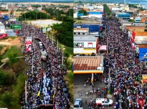 Círio de Marabá reúne multidão em cortejo de fé e encerra com missa campal