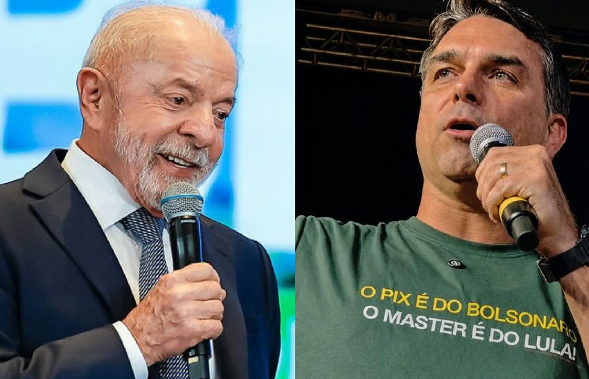 Datafolha indica empate técnico entre Lula e Flávio Bolsonaro para o primeiro turno