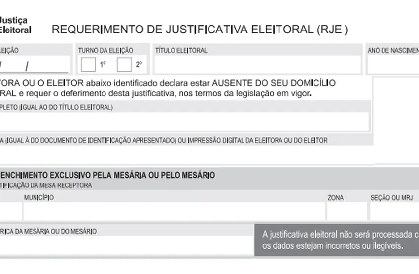  Entenda como justificar ausência nas eleições e regularizar sua situação