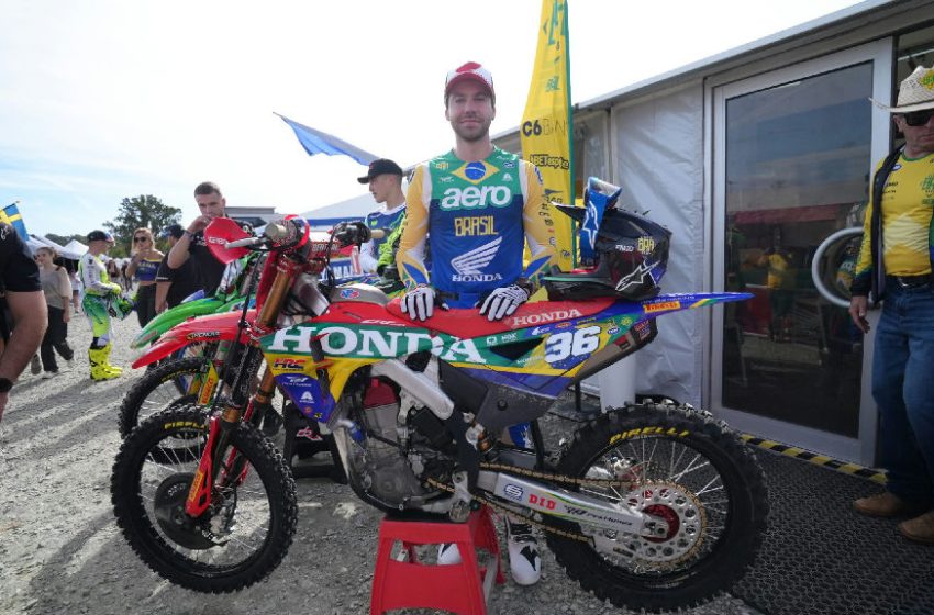 Enzo Lopes lidera missão brasileira no Motocross das Nações 2026 na França