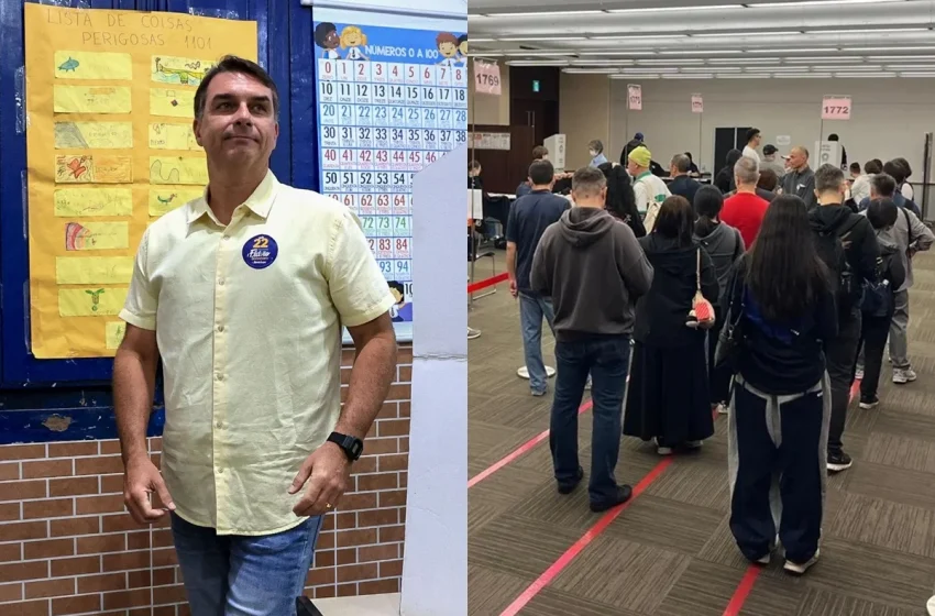 Flávio Bolsonaro supera Lula na votação do segundo turno no Japão