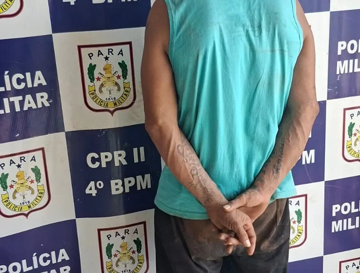 Homem é preso suspeito de tráfico de drogas no Residencial Magalhães II em Marabá