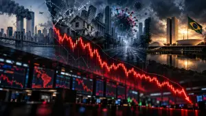 Ibovespa despenca e pós-eleição entra no ranking de quedas históricas