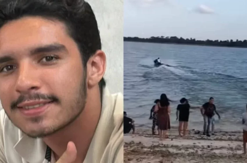 Jovem desaparece no rio Tocantins após queda de jet ski; bombeiros iniciam buscas