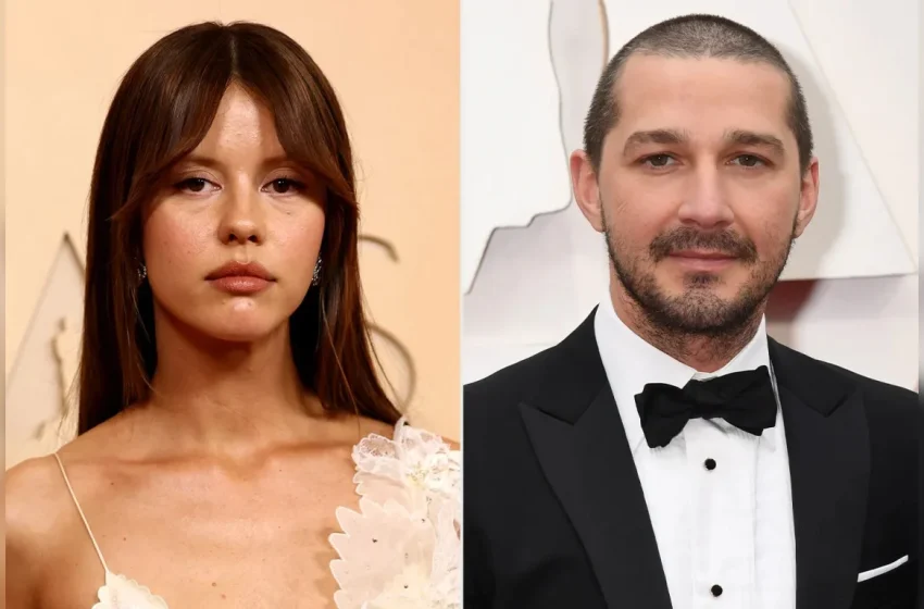Mia Goth entra com pedido de divórcio e busca guarda exclusiva da filha com Shia Labeouf
