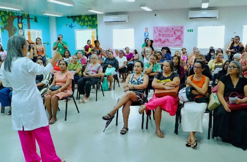 Mutirão de saúde na Policlínica marca o Dia Rosa em Parauapebas