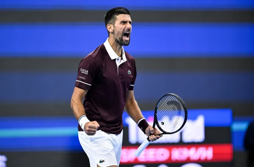 Novak Djokovic faz história em Pequim com 31ª vitória seguida e avança no ATP 500