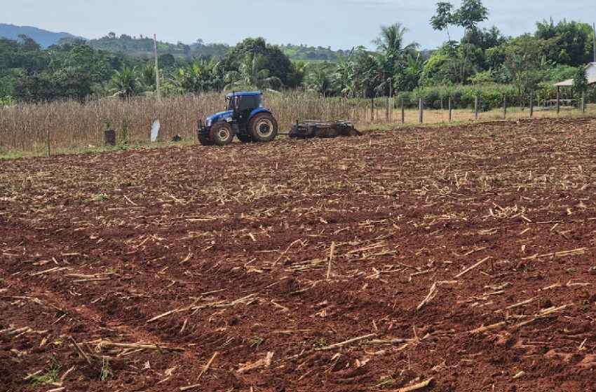 Parauapebas adquire 150 toneladas de calcário para fortalecer a produção rural