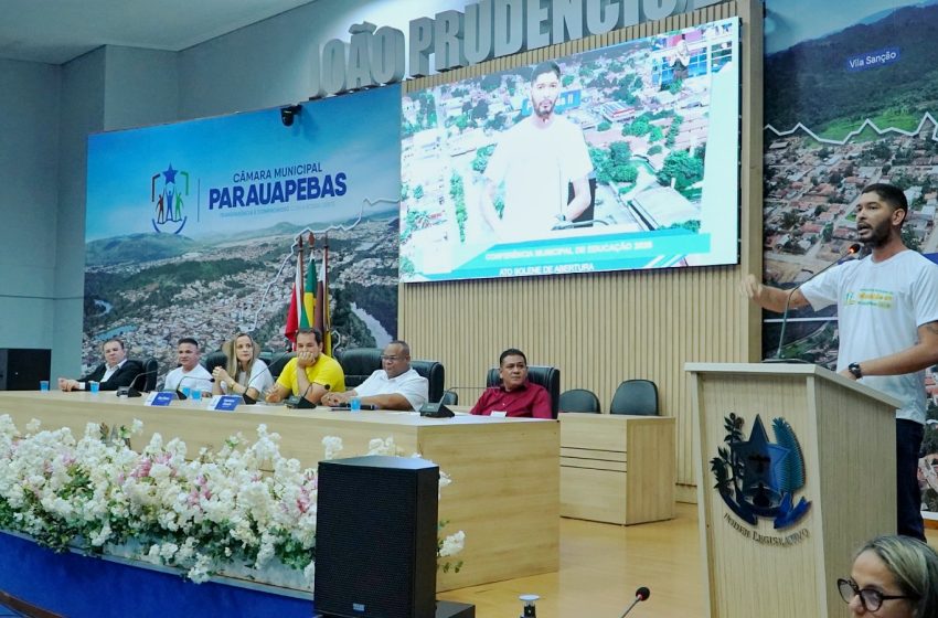 Parauapebas debate o futuro do ensino com 300 delegados na Câmara municipal