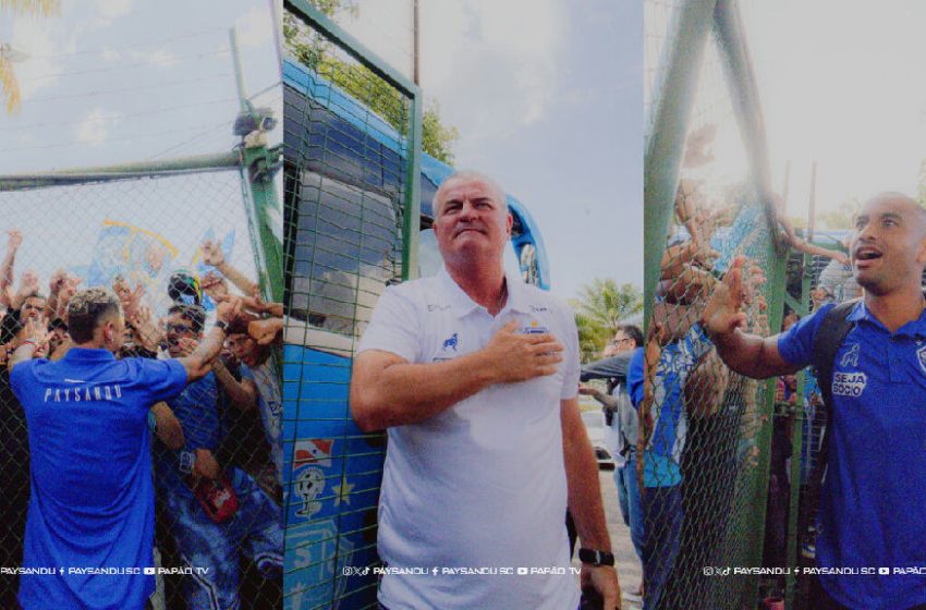 Paysandu finaliza preparação e viaja com 23 jogadores para decisão contra o Brusque