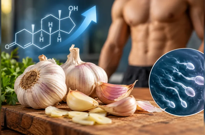 Pesquisa avalia impactos do consumo de alho na testosterona e fertilidade masculina