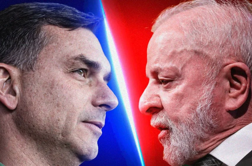  Pesquisa Quaest aponta empate técnico entre Flávio Bolsonaro e Lula no segundo turno