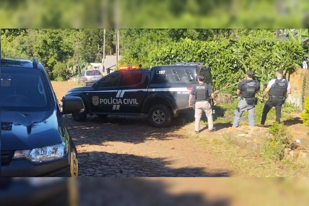 Polícia Civil prende padrasto e mãe por estupro de vulnerável no Paraná