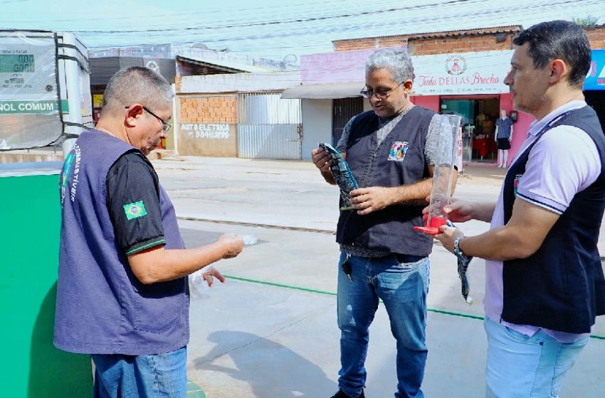 Procon de Parauapebas intensifica fiscalização de combustíveis com suporte técnico da ANP
