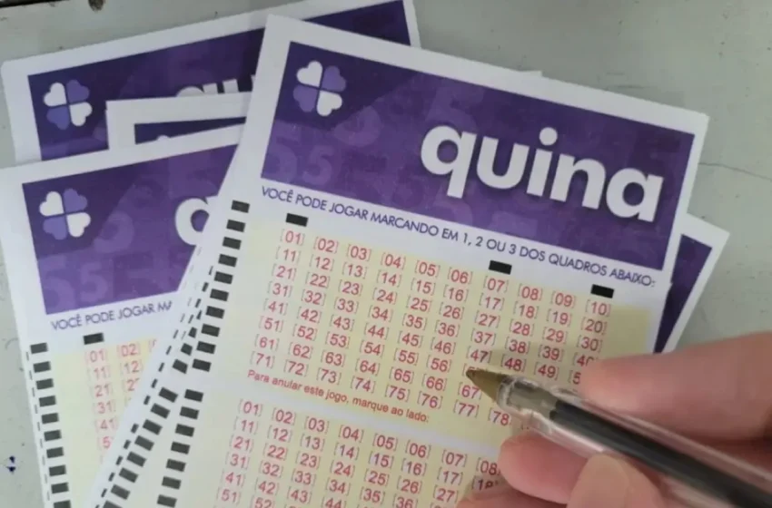  Quina acumula e prêmio dispara para 57 milhões de reais