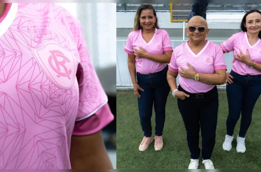 Remo lança camisa alusiva ao Outubro Rosa com foco na prevenção ao câncer de mama