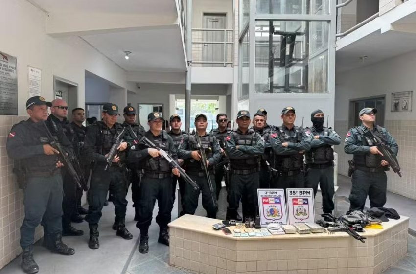 Santarém registra prisão de três suspeitos após invasão e roubo com reféns em residência