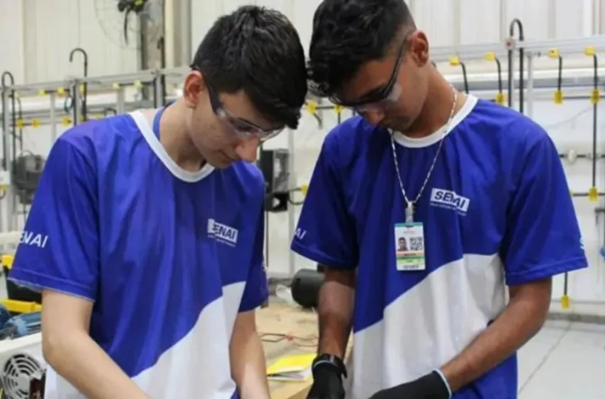  Senai abre vagas em cursos gratuitos com bolsa de até R$ 858