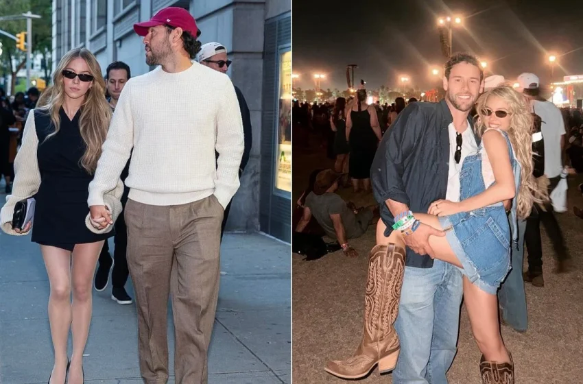  Sydney Sweeney e Scooter Braun são vistos de mãos dadas em Nova York
