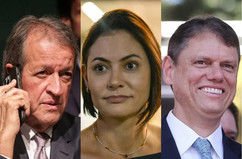 Tarcísio, Valdemar e Michelle articulam o futuro da direita após partida de Flávio Bolsonaro